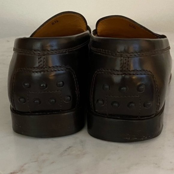 Tod's Iconic Brown Loafers Size 6.5 - Picture 5 of 6